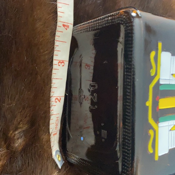 Anton Riemerschmid Munchen Amber Bottle With Painted Castles - Picture 7 of 7